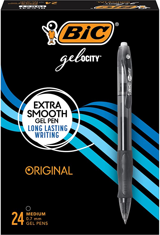Extra smooth gel pens