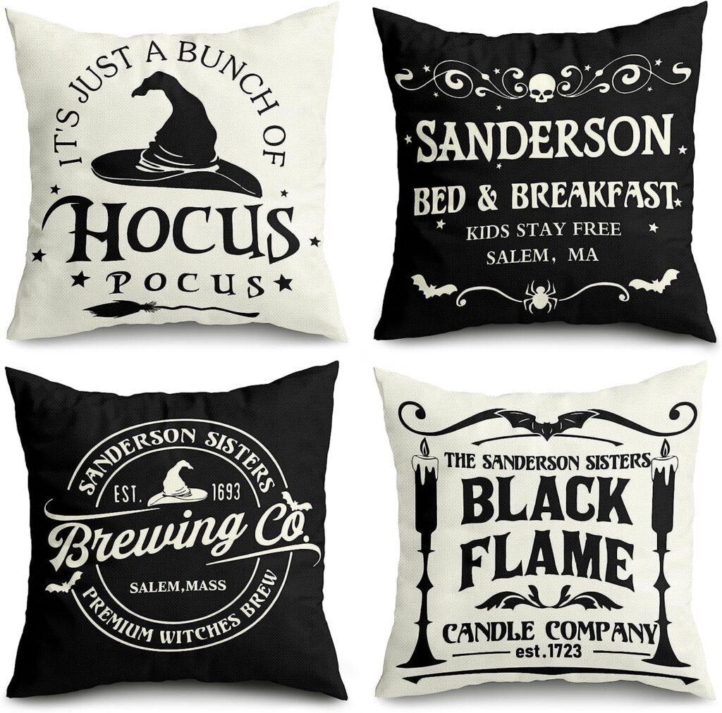 Hocus Pocus pillow covers