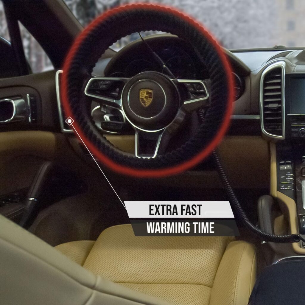 Heated steering wheel cover – A Thrifty Mom