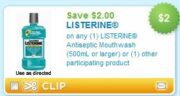 $2.00 Listerine coupon – A Thrifty Mom