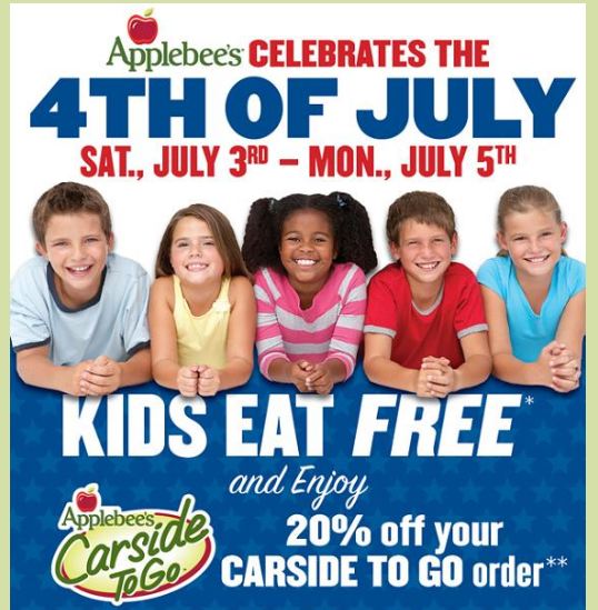 Kids eat Free at Applebee's A Thrifty Mom Recipes, Crafts, DIY and more