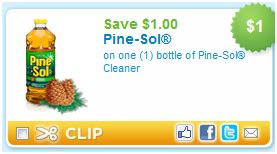 Pine-Sol $1.00 off coupon – A Thrifty Mom