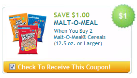 Malt O Meal Coupon – A Thrifty Mom