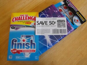Finish Quantum coupon inside the packaging – A Thrifty Mom