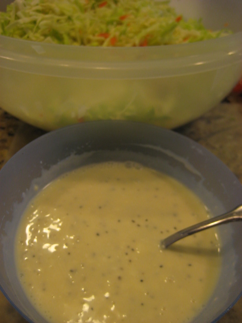 Cole Slaw Recipe easy as 123 - A Thrifty Mom - Recipes, Crafts, DIY and