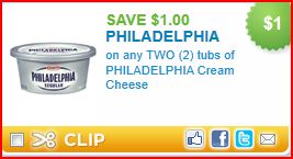 Philadelphia Cream Cheese printable coupon – A Thrifty Mom