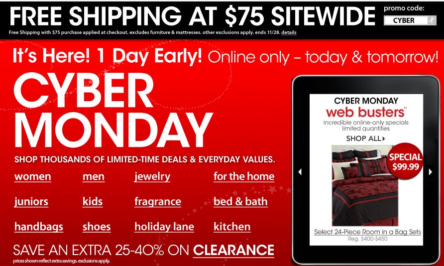 cash back macys cyber monday A Thrifty Mom Recipes, Crafts, DIY and