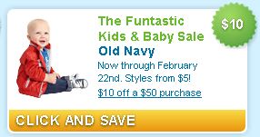 $10 off $50 Purchase at Old Navy Printable Coupon – A Thrifty Mom