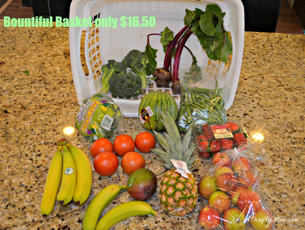 Bountiful Basket ~ How to save on produce - A Thrifty Mom - Recipes ...