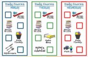 Free Printable Chore Chart for little ones 2-4 years old – A Thrifty Mom