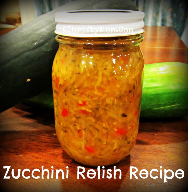 Recipes - What do you do with large Zucchini - Zucchini Relish recipe ...