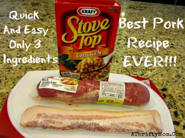 Bacon Wrapped Stuffed Pork Tenderloin ~ The best pork recipes EVER ...