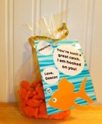 Goldfish Valentines ideas, Free Printables, Sugar Free Valentines ...