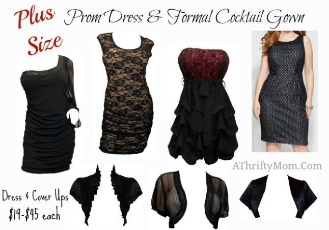 Plus Size Formal Fashion Board for less ~ black plus size cocktail