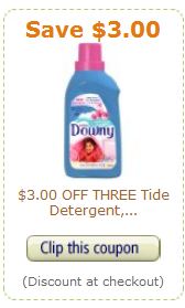 Downy Fabric Softener 3-Pack as low as $5.69 with Coupon – A Thrifty Mom
