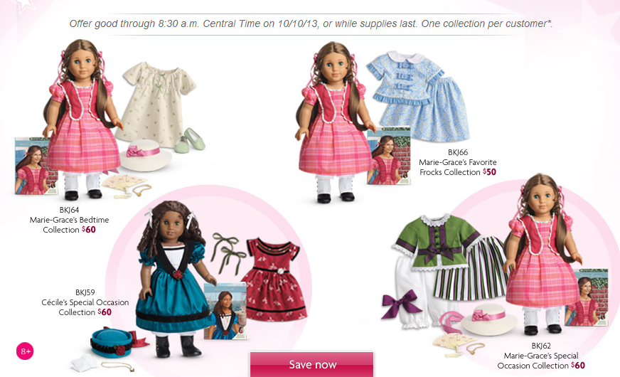 American Girl DOLL sale today up to 60 off American Girl Coupon Code