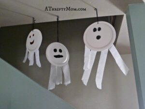 Paper Plate Kids Craft~ Ghost - A Thrifty Mom