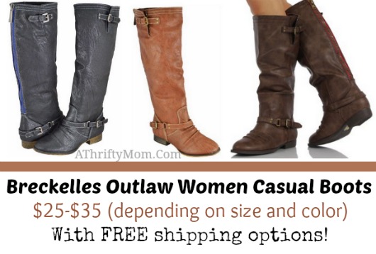 Breckelles Outlaw Women Casual Boots $25- $35 with FREE shipping ...