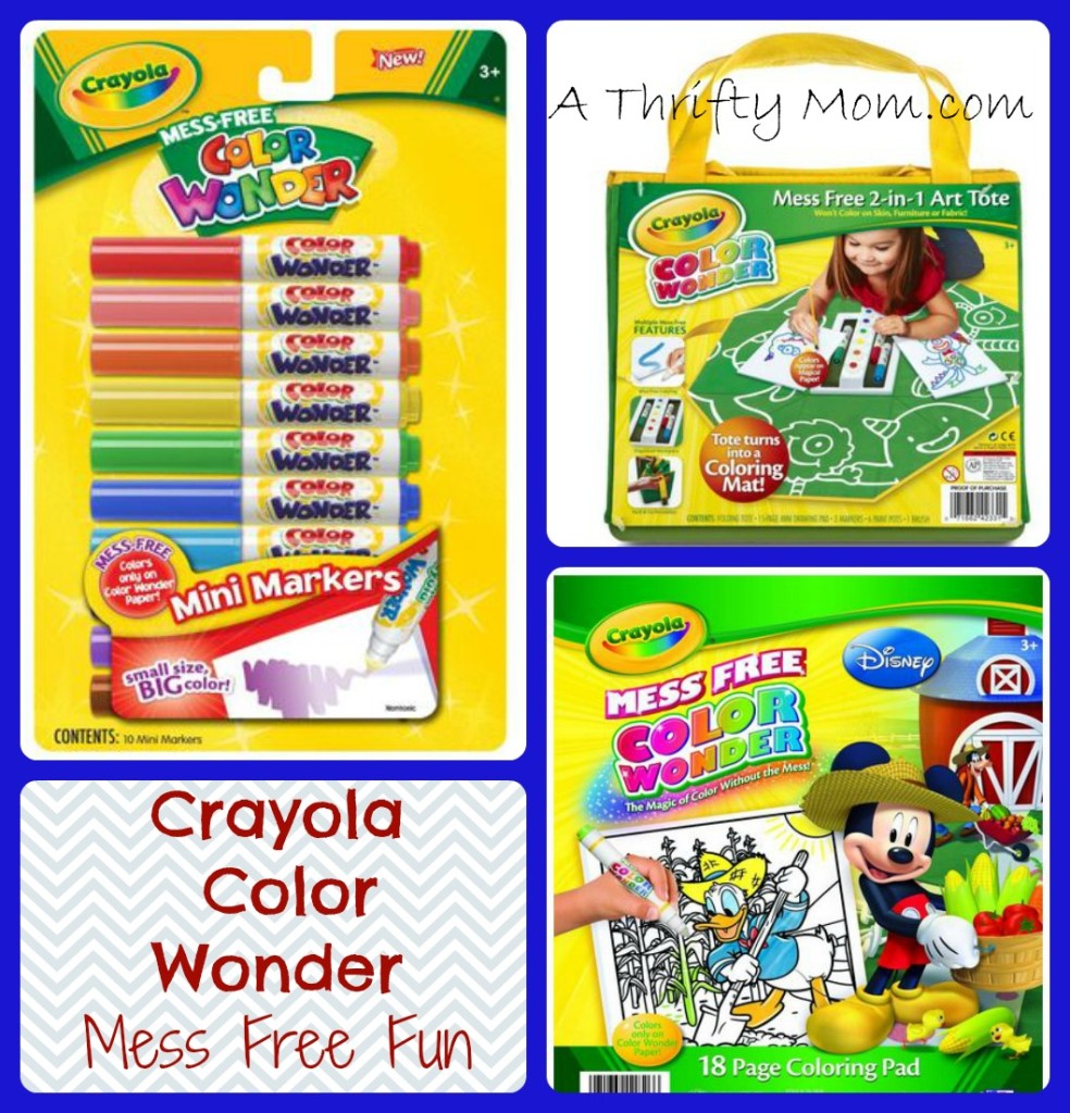 Crayola 10 Countcolor Wonder Mini Markers Vivid Colors Walmart