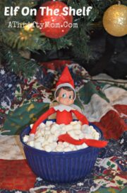 ELF ON THE SHELF IDEAS ~ EASY IDEAS FOR ELF ON THE SHELF, DAY sixteen ...