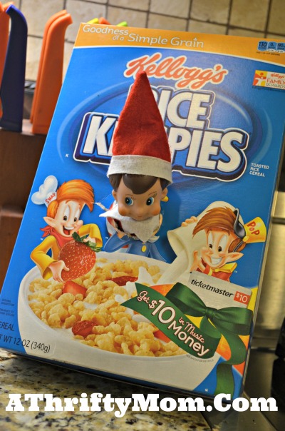 ELF ON THE SHELF IDEAS ~ EASY IDEAS FOR ELF ON THE SHELF, DAY FIVE - A ...