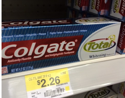 Colgate Total Toothpaste Only $1.26 At Walmart ~ New Coupon - A Thrifty Mom