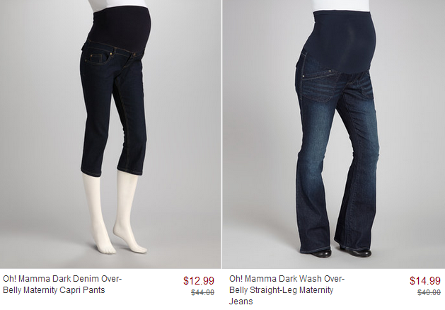 Maternity Jeans (cute and fashion forward) only $12.99 (was $44) ~ 2 ...