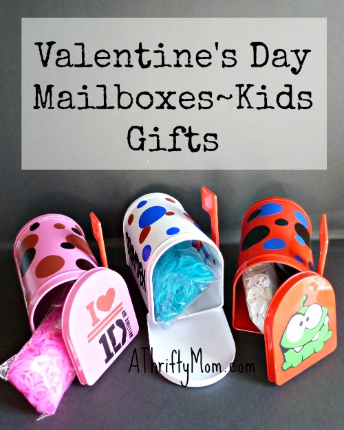 Valentine's Day Mailboxes~ Kids Gifts - A Thrifty Mom