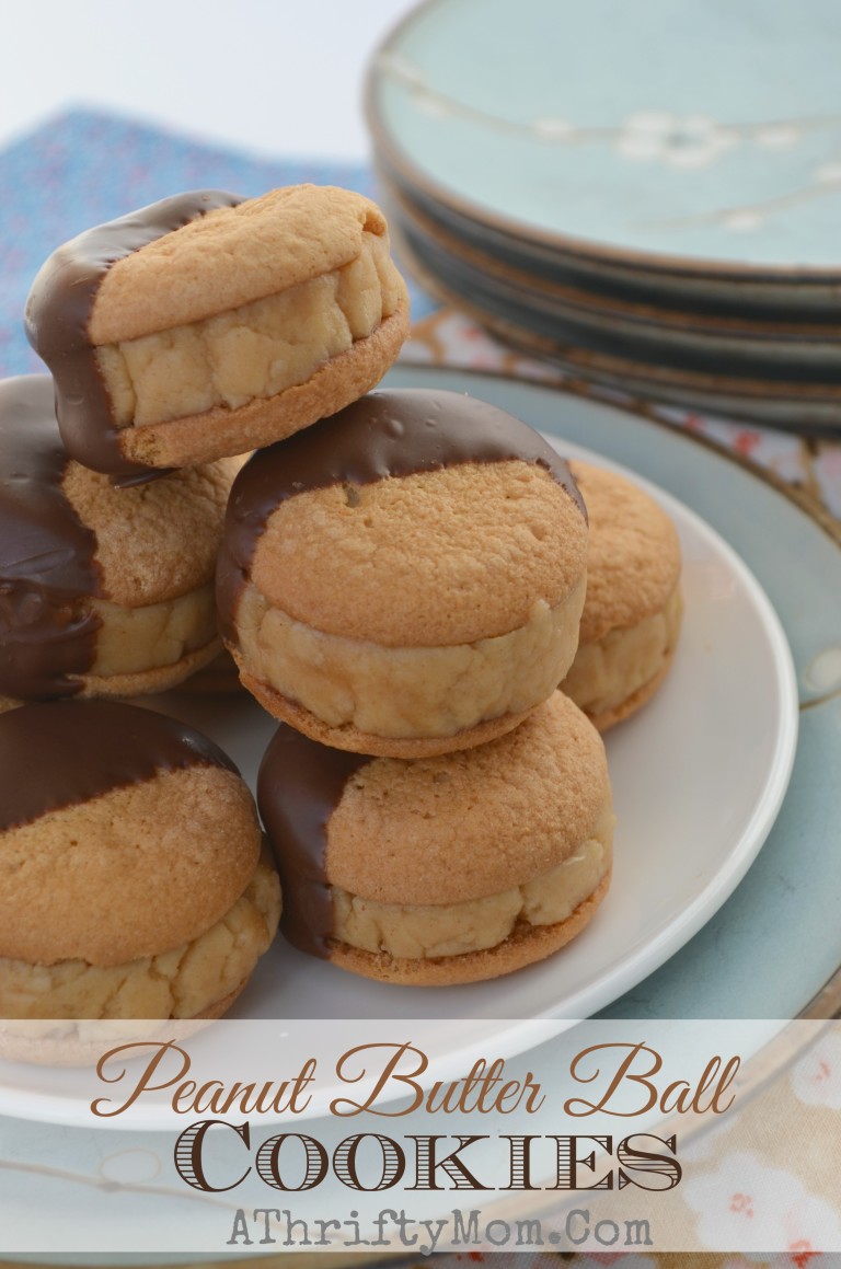 Peanut Butter Ball Cookies Melt in your mouth peanut butter goodness