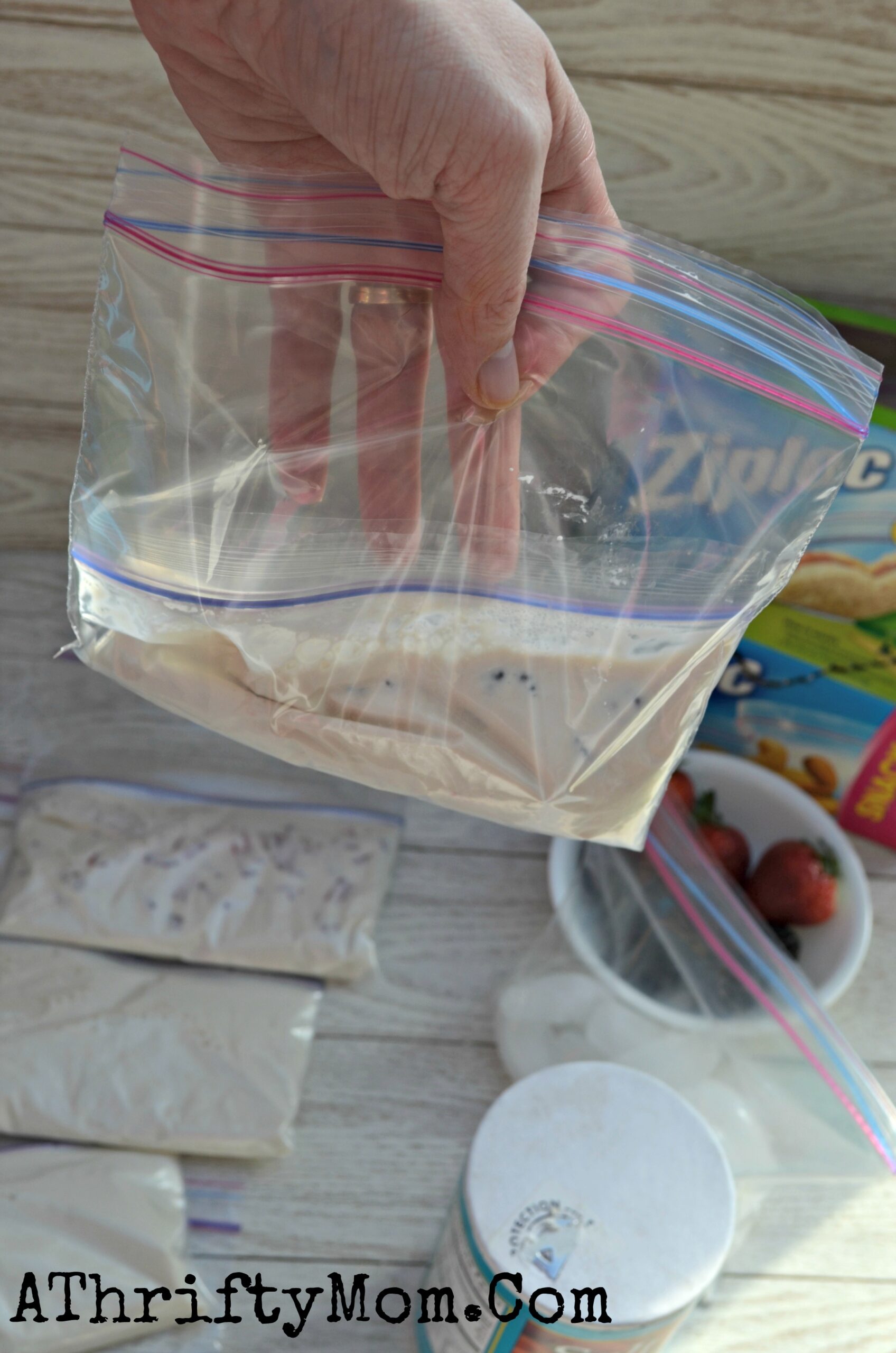 How to Make Ice Cream In A Bag Easy recipe for kids