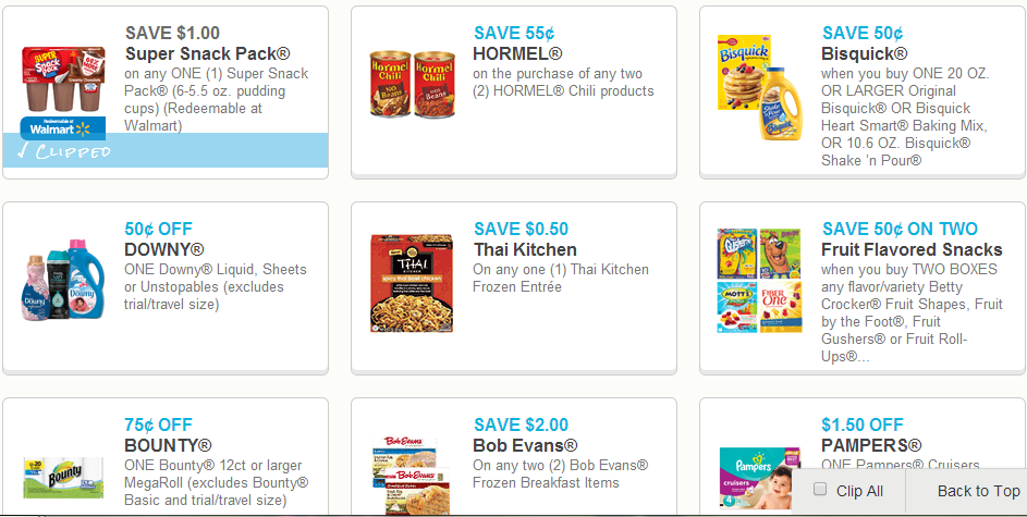 57 new printable coupons listed today ~ Printable coupons – A Thrifty Mom