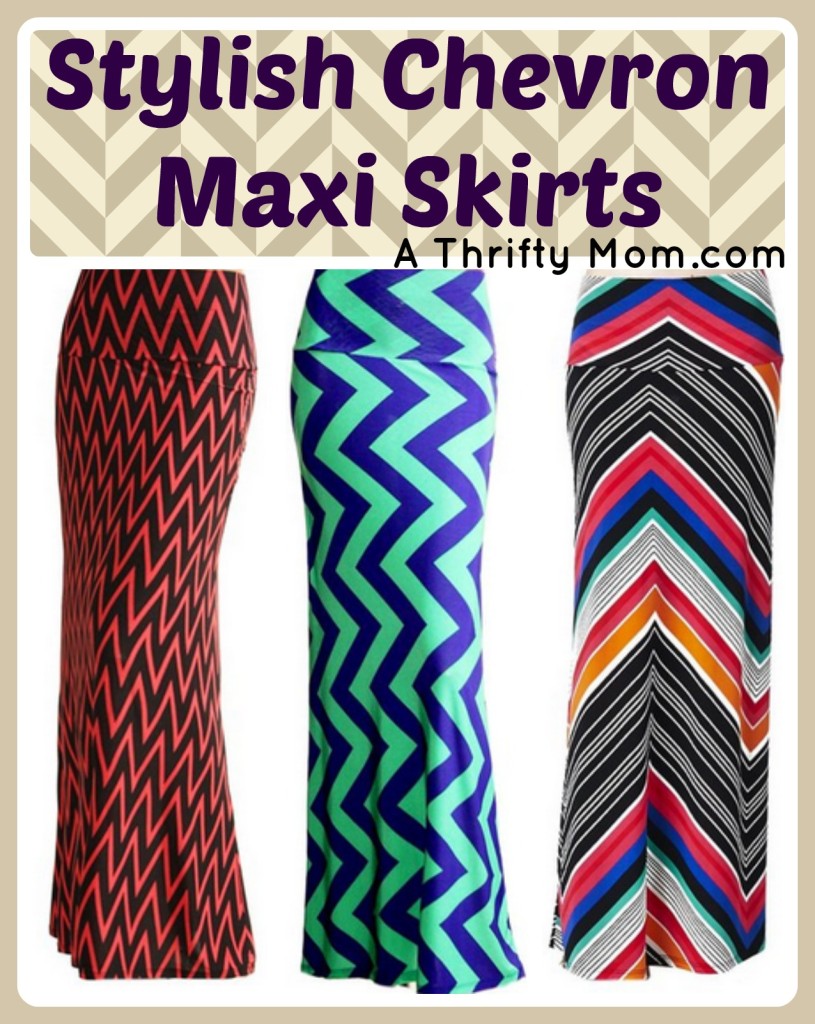 Womens Chevron Maxi Skirts ~ 13 colors to choose from, which would you ...