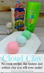 Cloud Clay ~ Softest Clay EVER, Only 2 ingredients NO COOK recipe #Kids ...