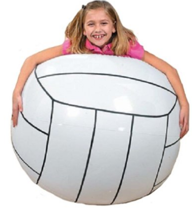 huge beach ball