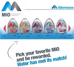 FREE case of Water when you buy MiO ~ Hurry and print this rare coupon ...
