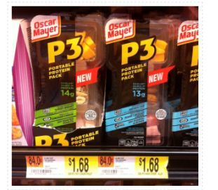 Oscar Mayer P3 Protein Packs Only $1.18 Each At Wal-Mart ~ New Product ...