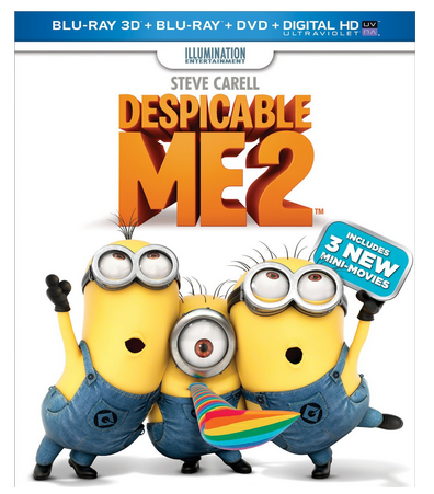 Despicable Me 2 Blu-ray 3D Combo Pack On Sale Just $20.99, Or get the ...