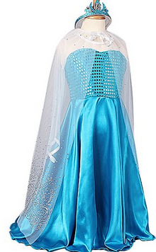 Elsa Costume for Halloween only $24.99 #Frozen #ElsaCostume - A Thrifty Mom