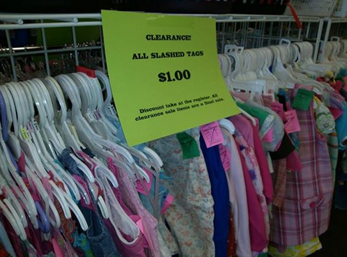 End of Summer Clearance Sale $1 sale ~ Other Mothers Nampa - A Thrifty ...