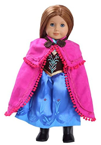 Frozen Inspired Elsa and Anna Doll Clothes - Fits All American Girl ...