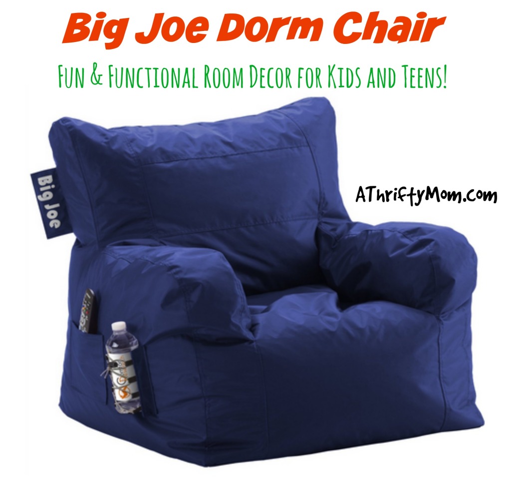 Big Joe Dorm Chair Fun & Functional Room Decor for Kids and Teens A