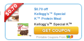 New Special K Coupons ~ Nourish, Protein Bars, Protein Shakes ...