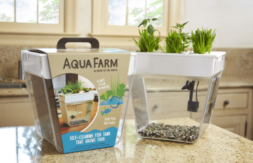 AquaFarm - Self-Cleaning Fish Tank that Grows Food! #Aquaponics - A ...