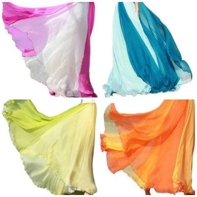 Long Flowing Two Color Chiffon Maxi Skirts On Sale - A Thrifty Mom ...