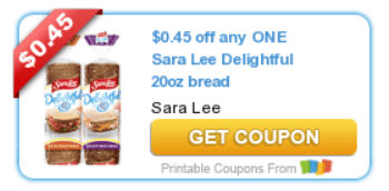 Rare Coupon For Sara Lee Delightful Bread ~ Print It Today – A Thrifty Mom