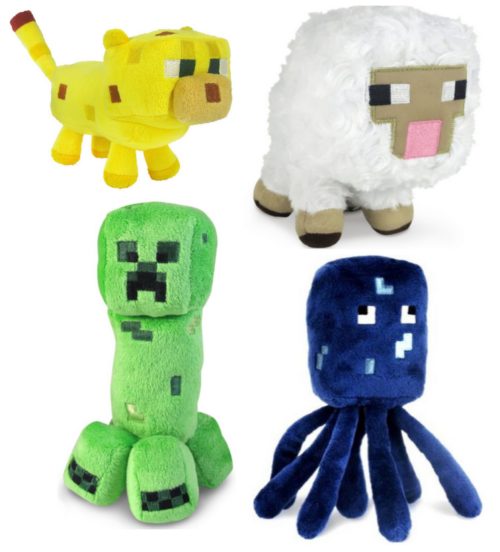 minecraft plushes