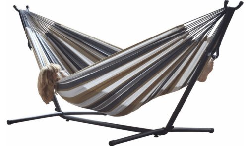 Double Hammock with Steel Stand ~ I think I need this - A Thrifty Mom ...