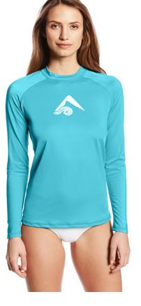 Kanu Surf Mädchen Jade For UPF 50+ Sun Protection Short Sleeve Girls' Swim Rash-Guard-Shirt, Sonnenuntergang Lavendel, 38 DE