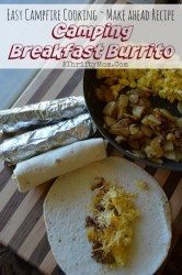Breakfast Burritos ~ Freezer Friendly Camping Recipe – A Thrifty Mom
