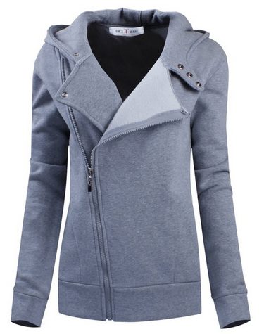Womens Slim Fit Zip-up Hoodie Jacket On Sale - Want this for Fall ...